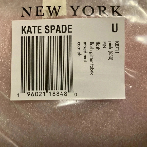HOST PICK! NWT Kate Spade Flash Glitter Pink Crossbody - Picture 9 of 10